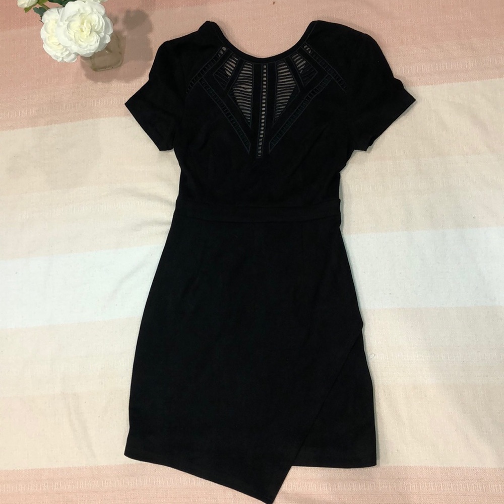 Design lab black dress